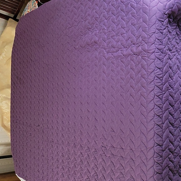 NWOT Modern Threads Queen Bedspread w/ Pillow Shams - Picture 11 of 11